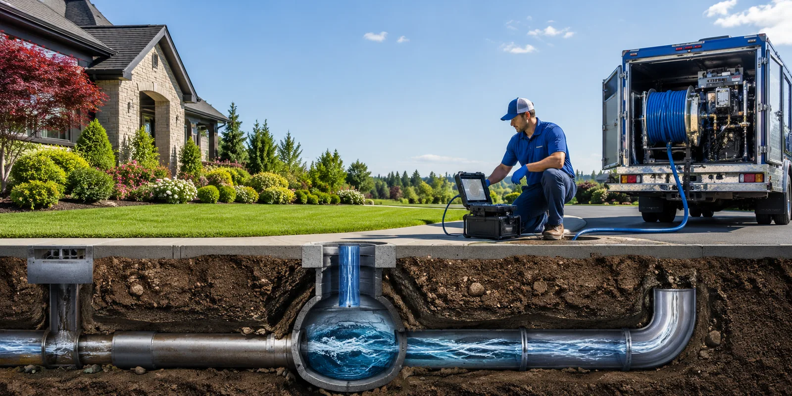 Drainage restoration information for Piedmont, OH
